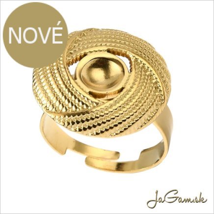 Základ na prsteň s lôžkom CHIRURGICKÁ OCEĽ 6mm, 1ks (CH1773g)